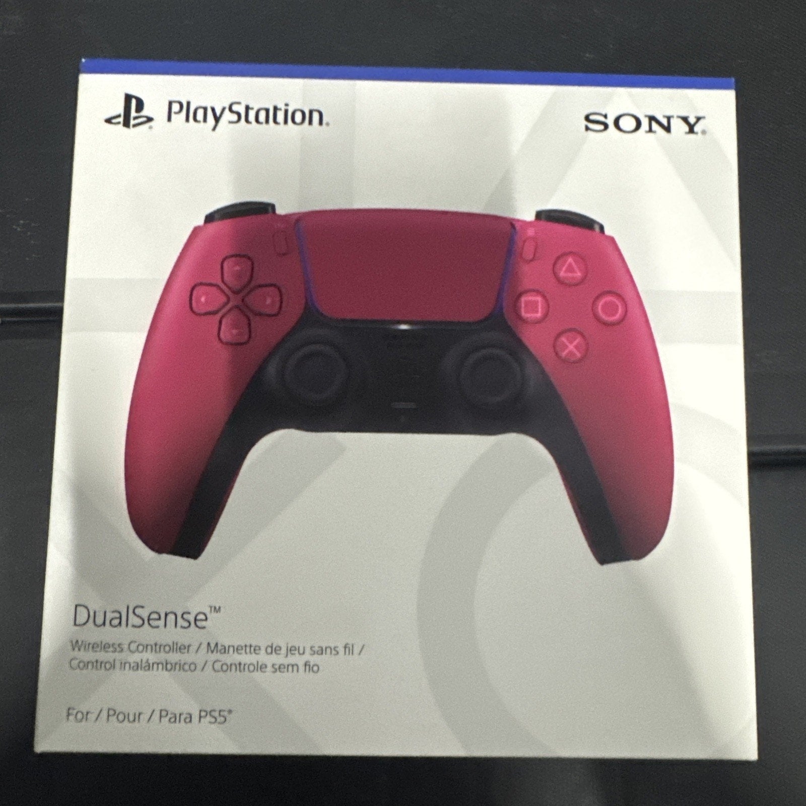 Sony PlayStation DualSense Wireless Controller - Cosmic Red